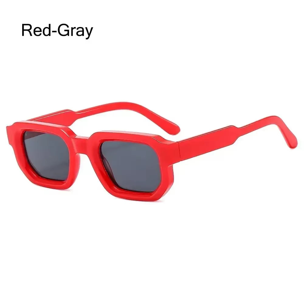 Fashion Retro Small Square Frame Sunglasses Women Shades UV400 Protection Vintage Punk Men Outdoor Sports Sun Glasses Goggles